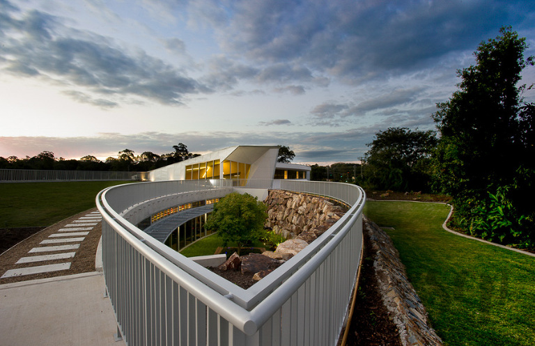 Cooroy Library architectural photography & lifestyle photography forBrewster Hjorth Architects