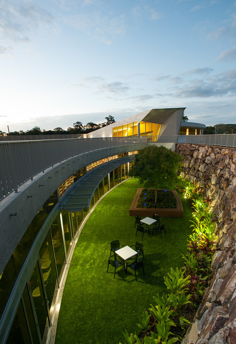 Cooroy Library architectural photography & lifestyle photography forBrewster Hjorth Architects